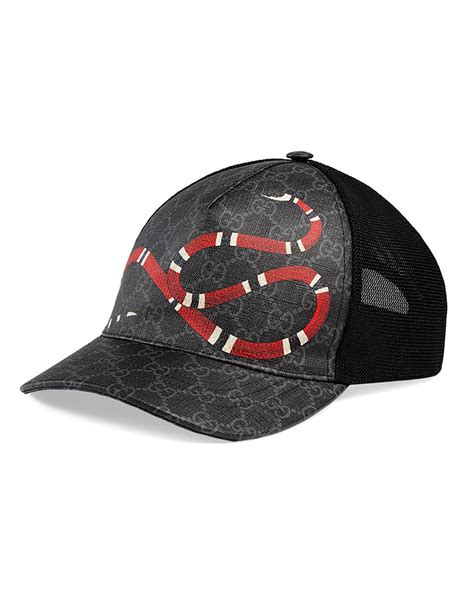 black gucci snake cap|gucci baseball cap price.